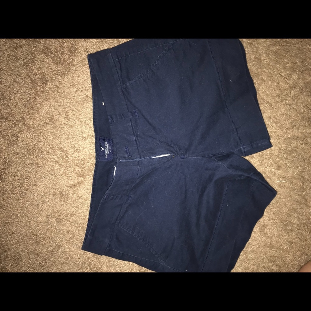 Navy blue American Eagle shorts
